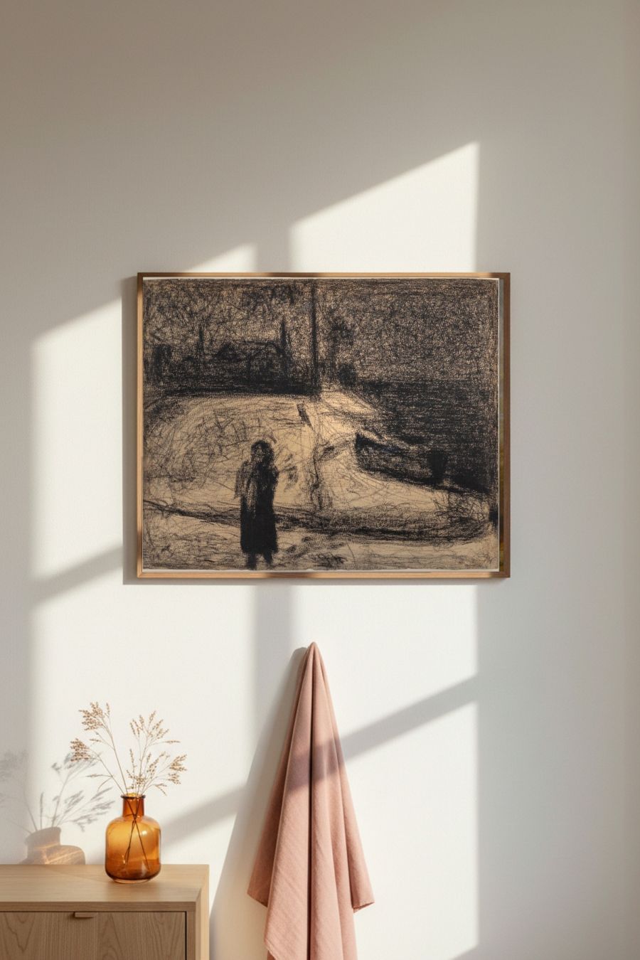 Framed room mockup