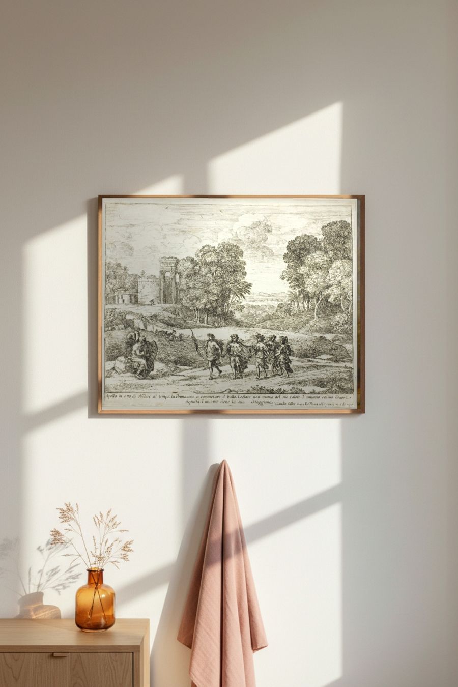 Framed room mockup