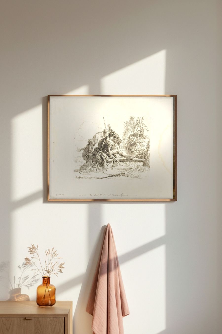 Framed room mockup