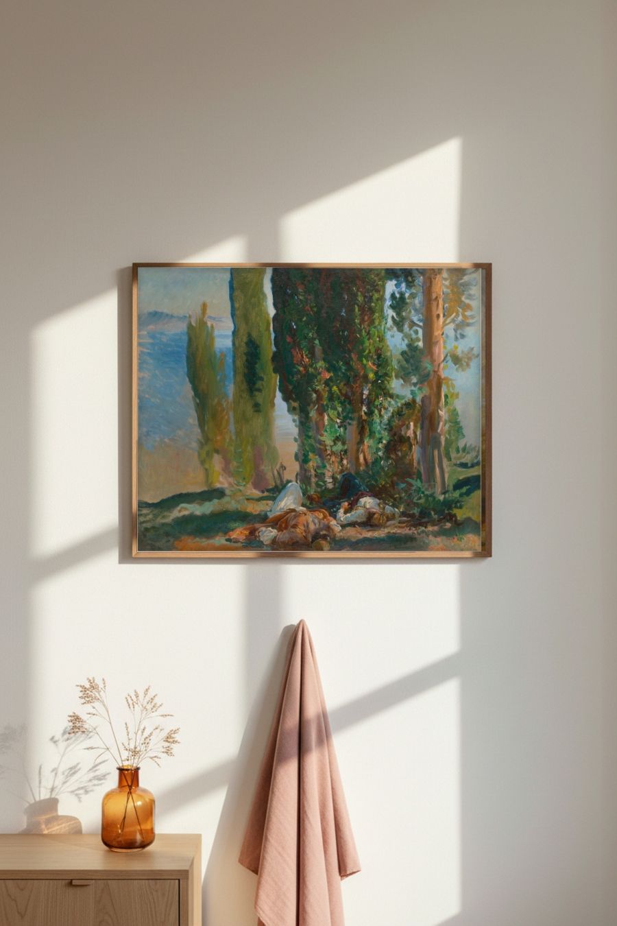 Framed room mockup