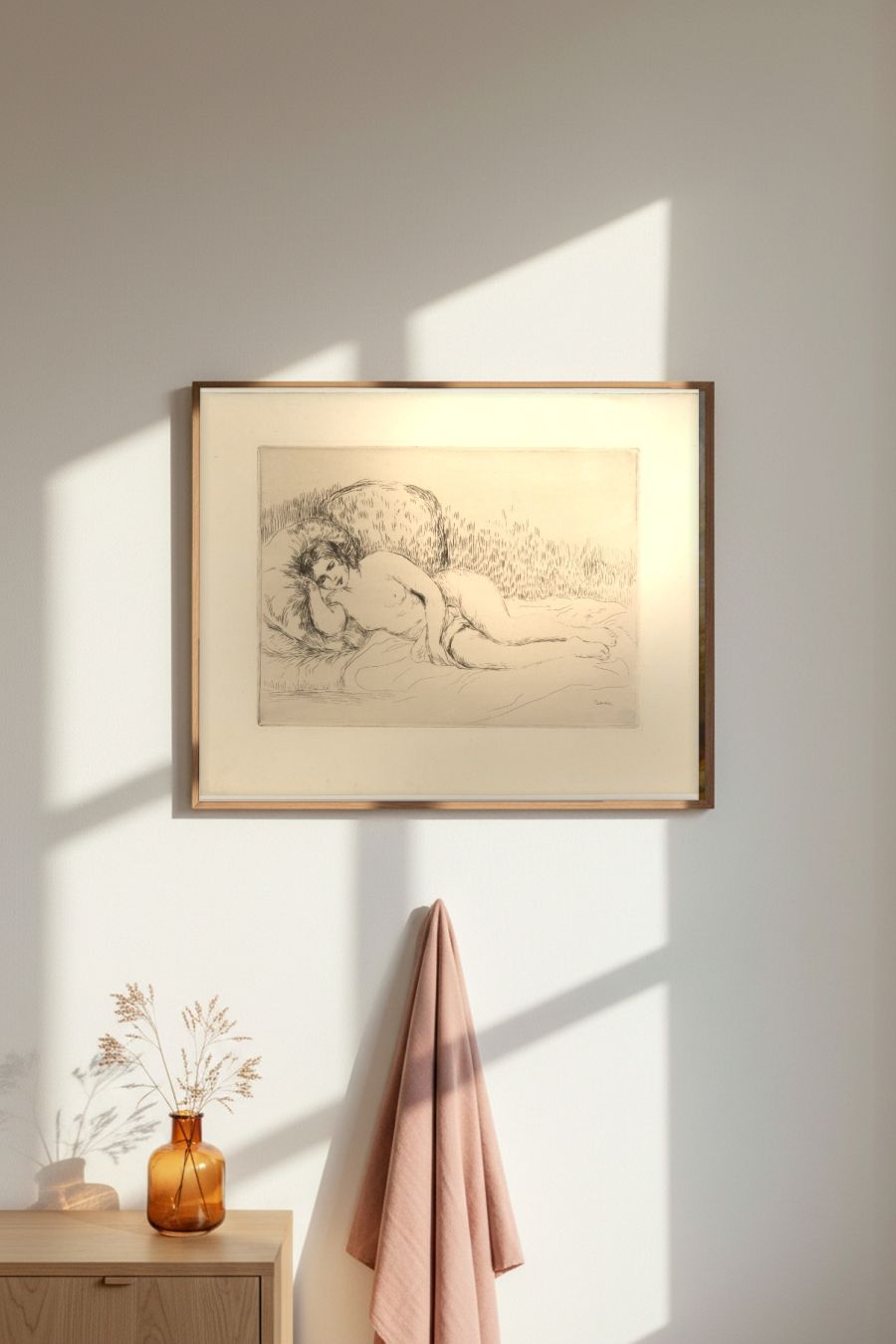 Framed room mockup