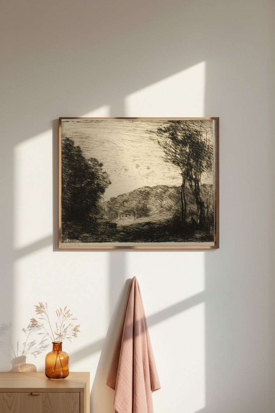 Framed room mockup