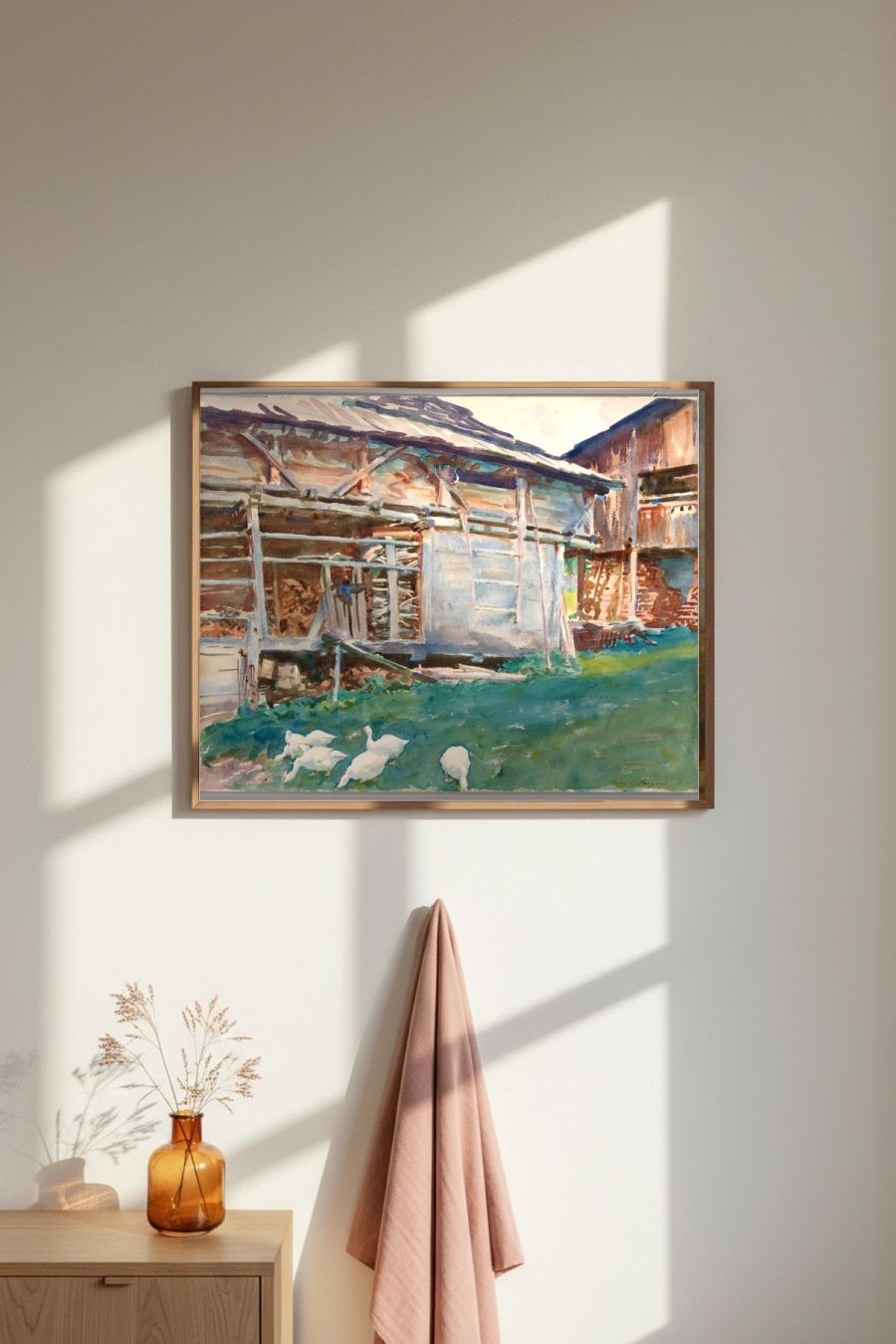 Framed room mockup