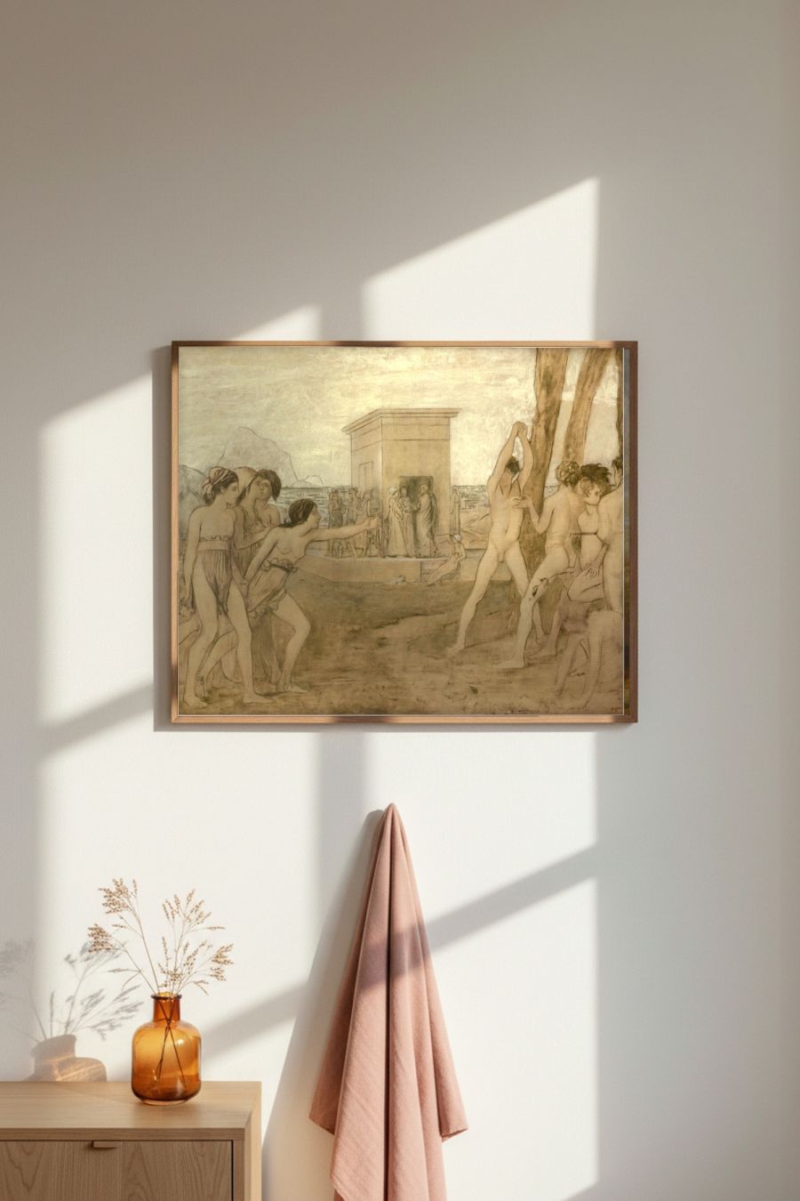 Framed room mockup